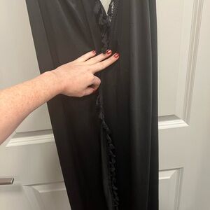 Black XL Sarong for Swim